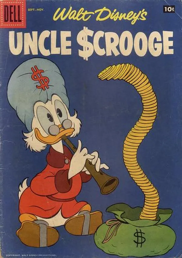 Cover of Walt Disney's Uncle Scrooge #19