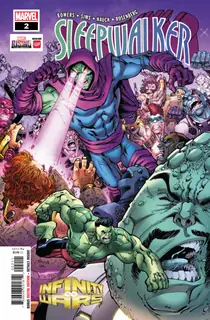 Cover of Infinity Wars: Sleepwalker #2