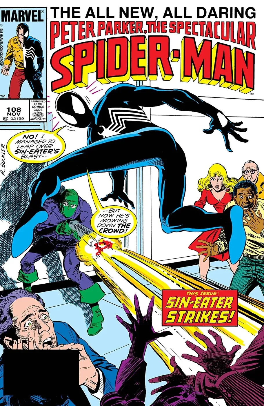 Cover of The Spectacular Spider-Man #108
