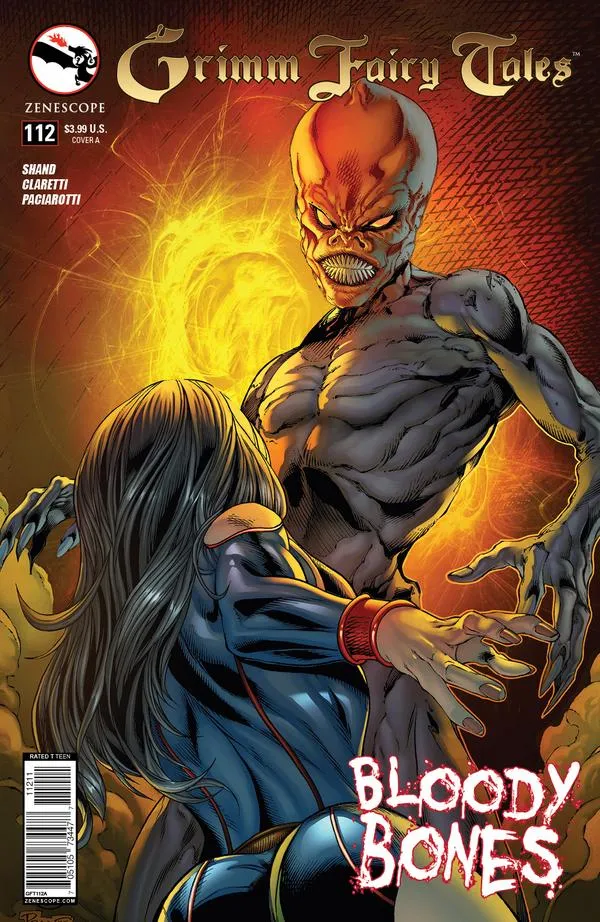 Cover of Grimm Fairy Tales #112