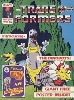 Cover of The Transformers #28