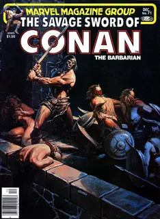Cover of The Savage Sword of Conan #71