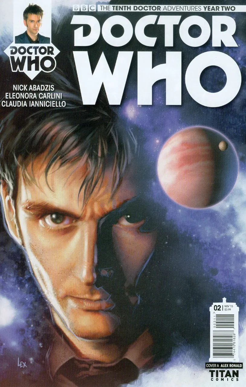 Cover of Doctor Who: The Tenth Doctor, Year Two #2