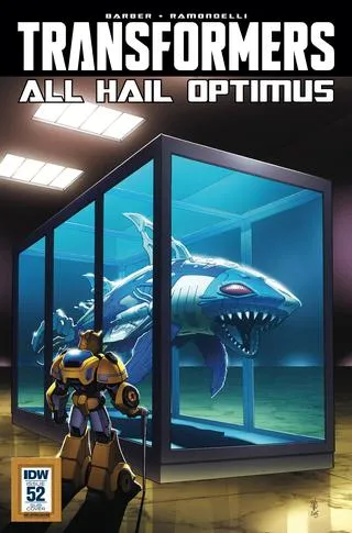 Cover of The Transformers #52