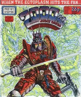 Cover of 2000 AD #487