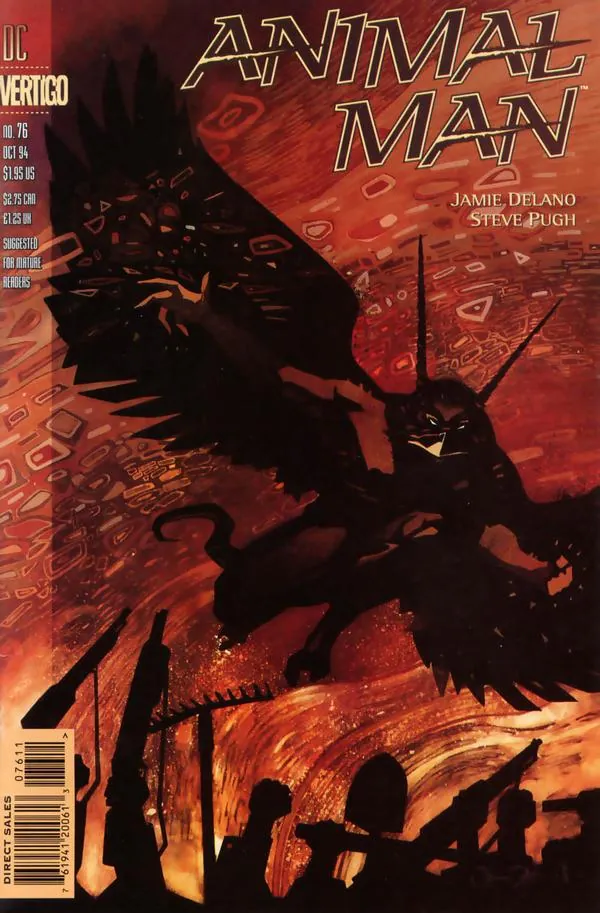 Cover of Animal Man #76