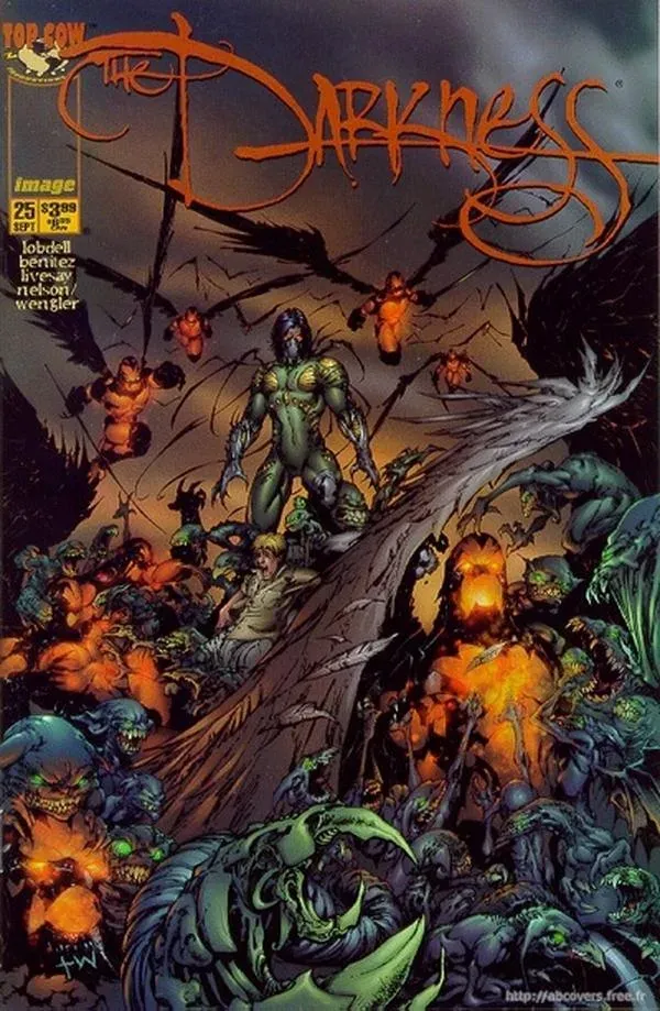 Cover of The Darkness #25