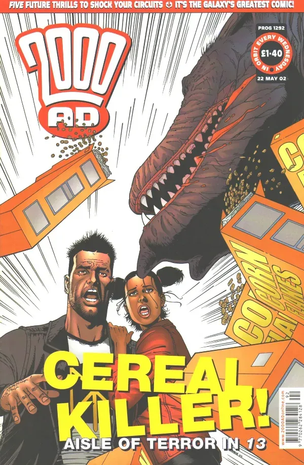 Cover of 2000 AD #1292