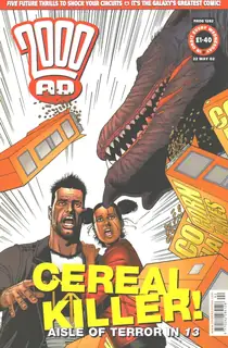 Cover of 2000 AD #1292