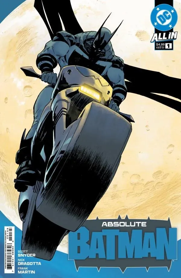 Cover of Absolute Batman #1