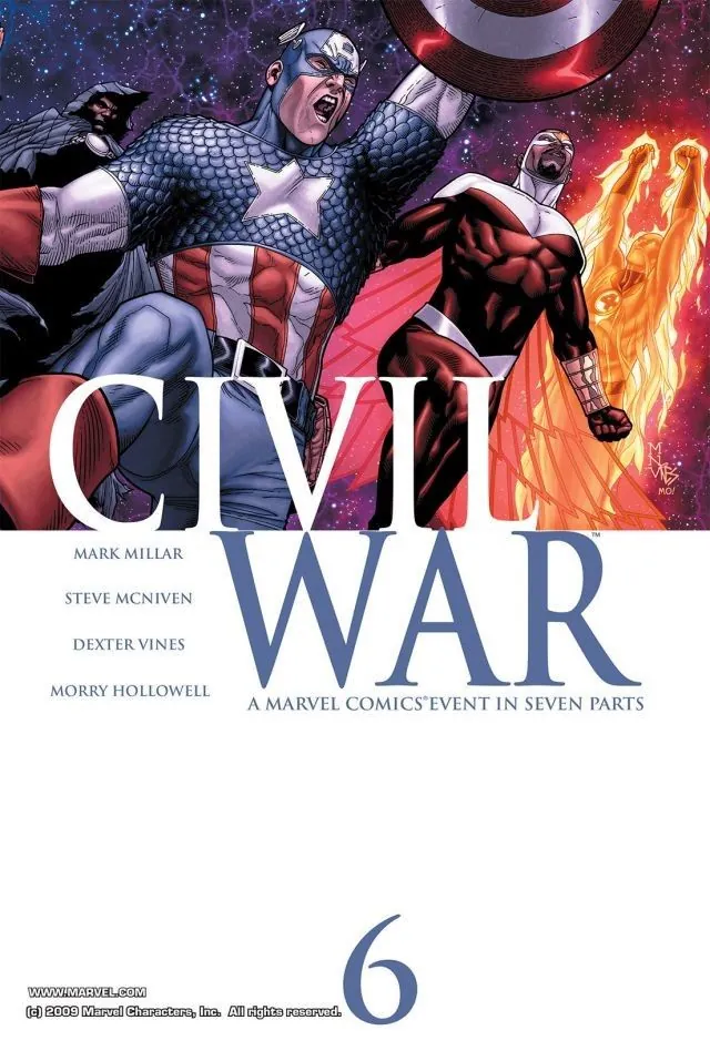Cover of Civil War #6