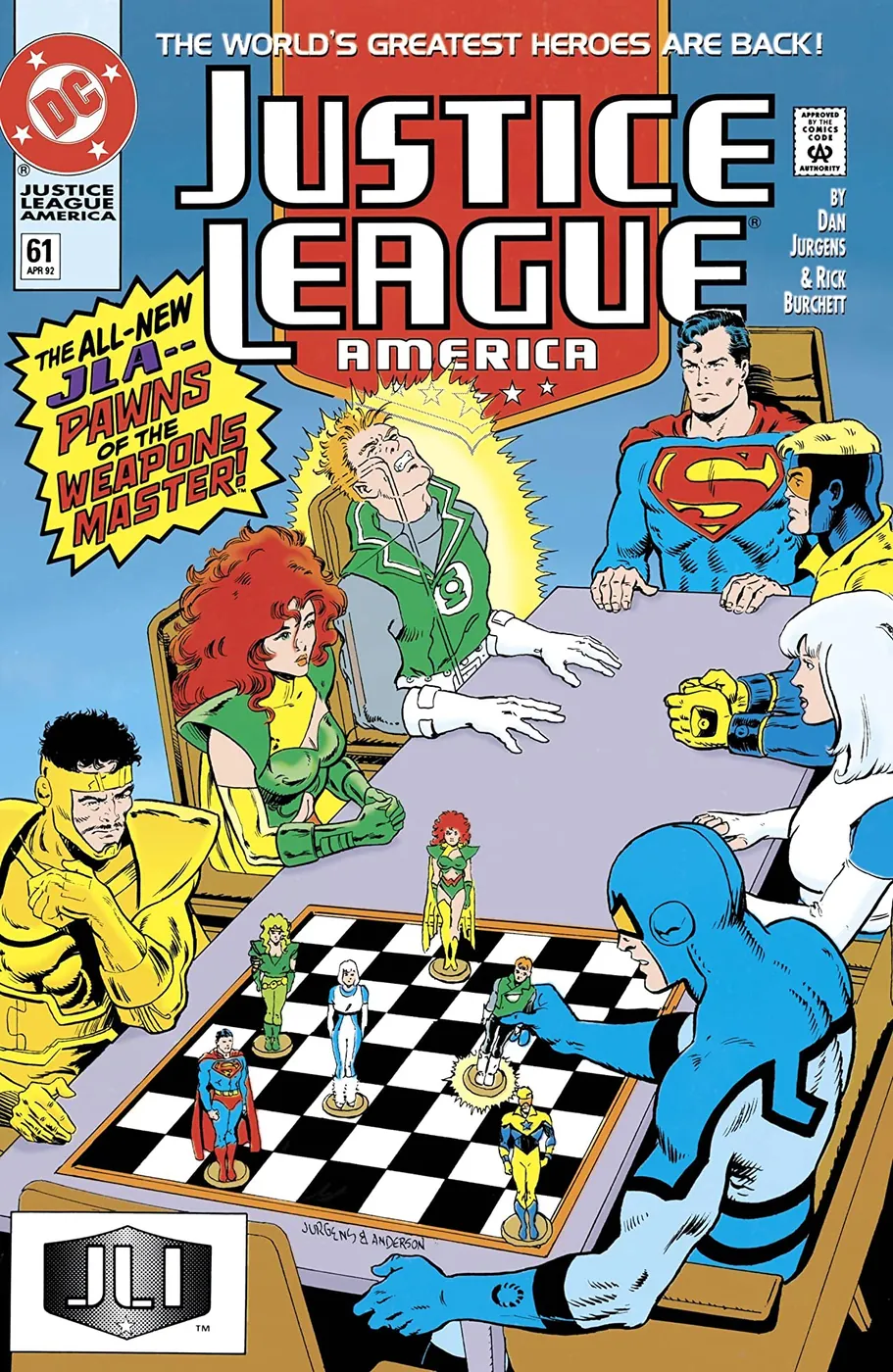 Cover of Justice League America #61