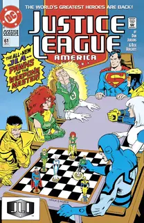 Cover of Justice League America #61
