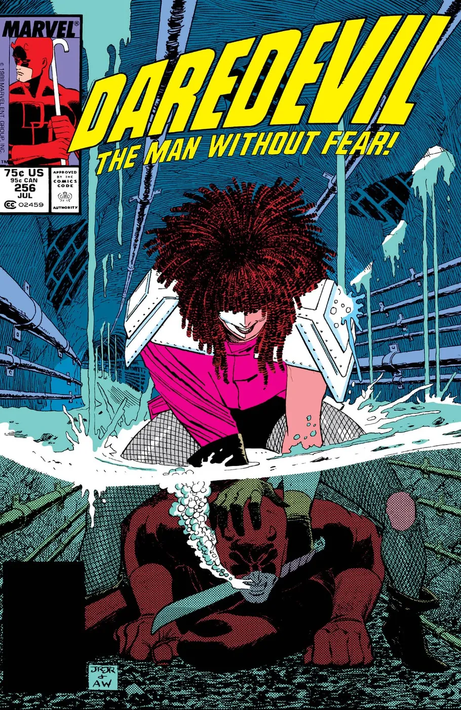 Cover of Daredevil #256