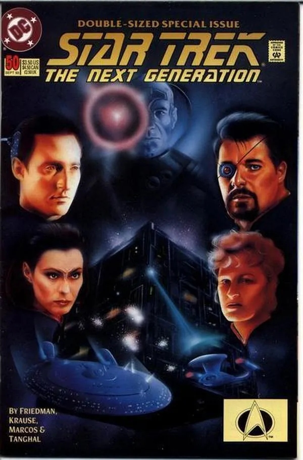 Cover of Star Trek: The Next Generation #50