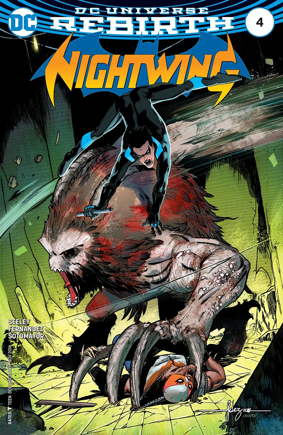 Cover of Nightwing #4