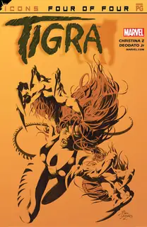 Cover of Tigra #4