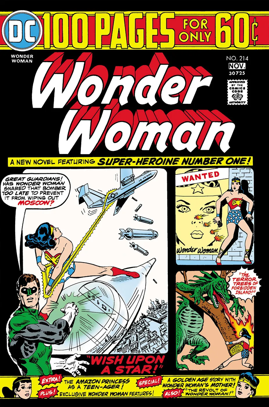 Cover of Wonder Woman #214