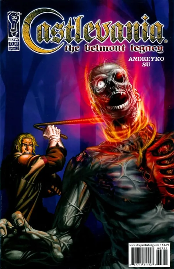 Cover of Castlevania: The Belmont Legacy #3