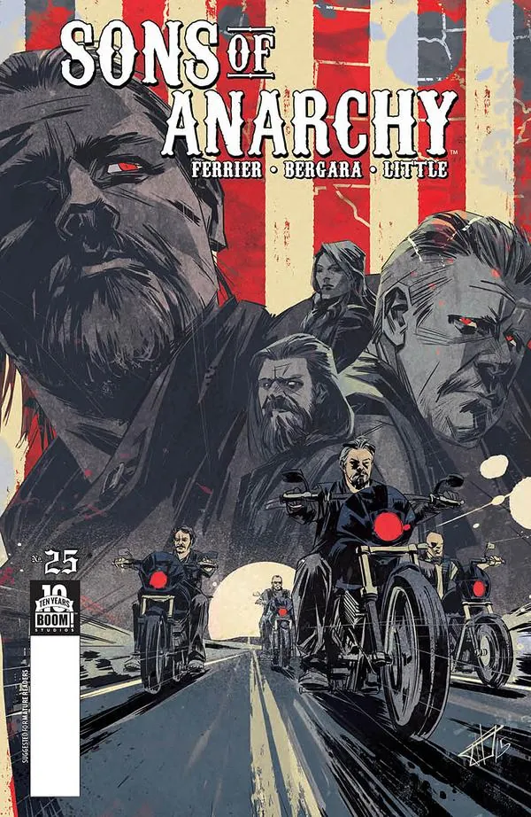 Cover of Sons of Anarchy #25