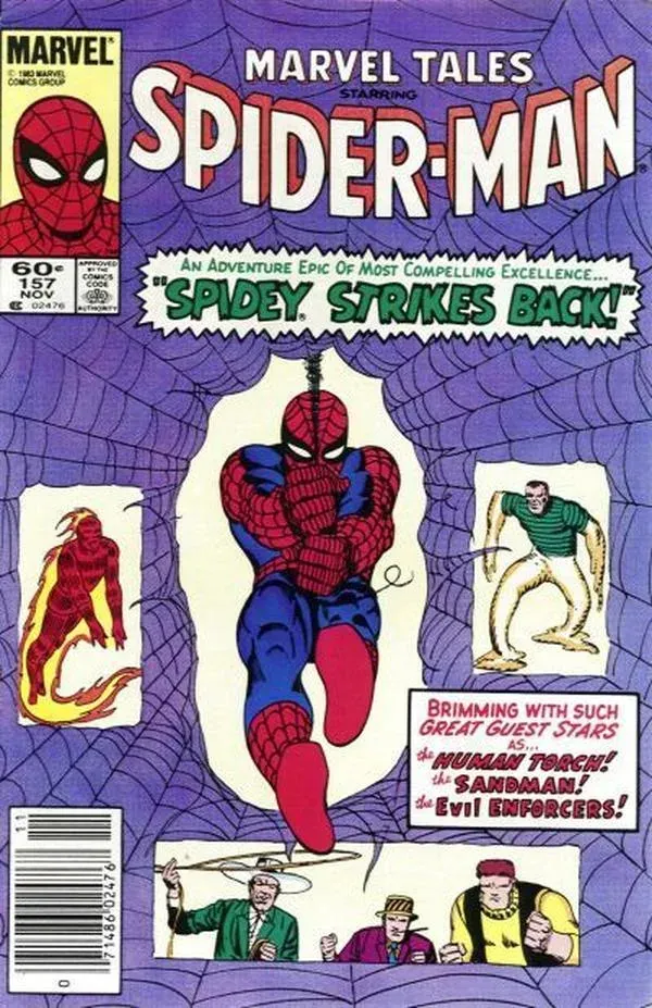 Cover of Marvel Tales #157