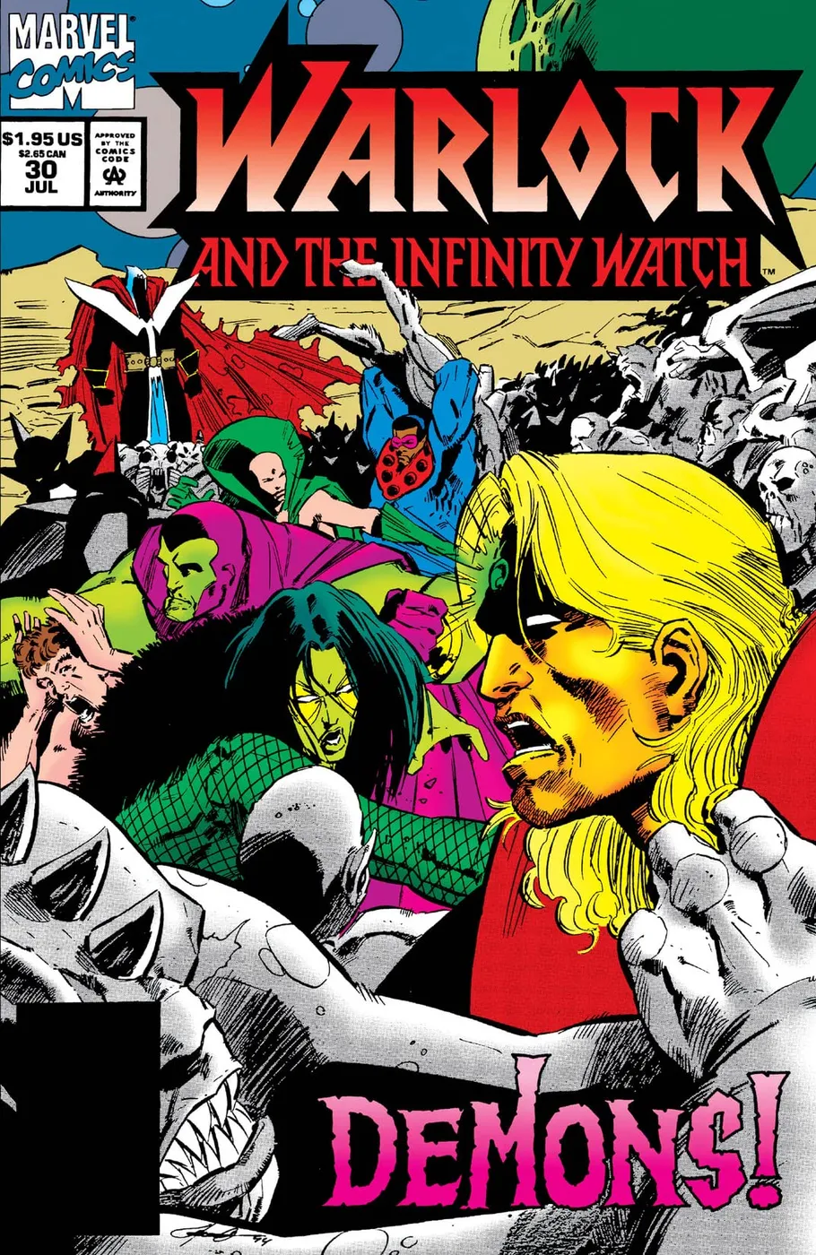 Cover of Warlock and the Infinity Watch #30