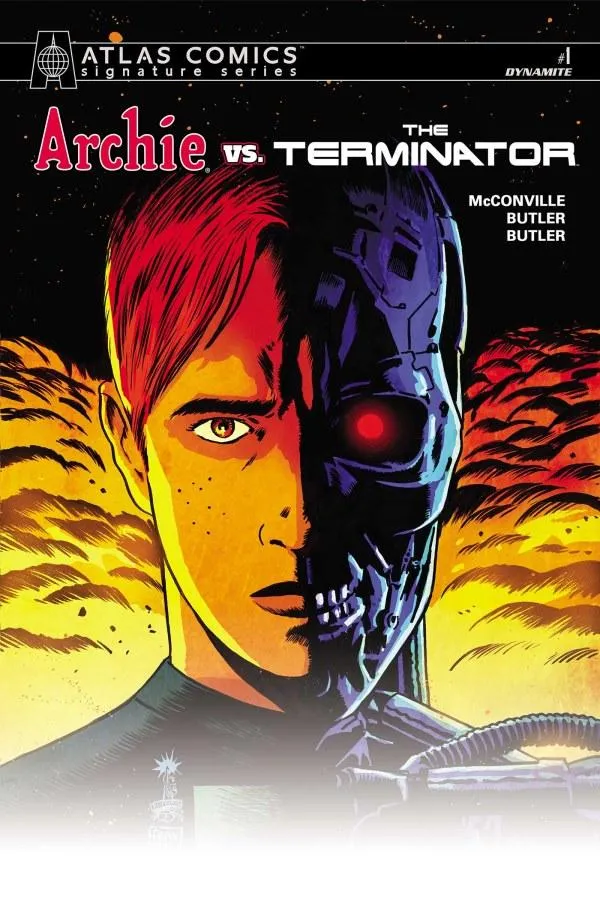 Cover of Archie vs. the Terminator #1