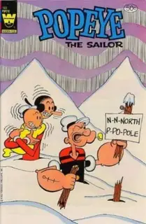 Cover of Popeye the Sailor #163