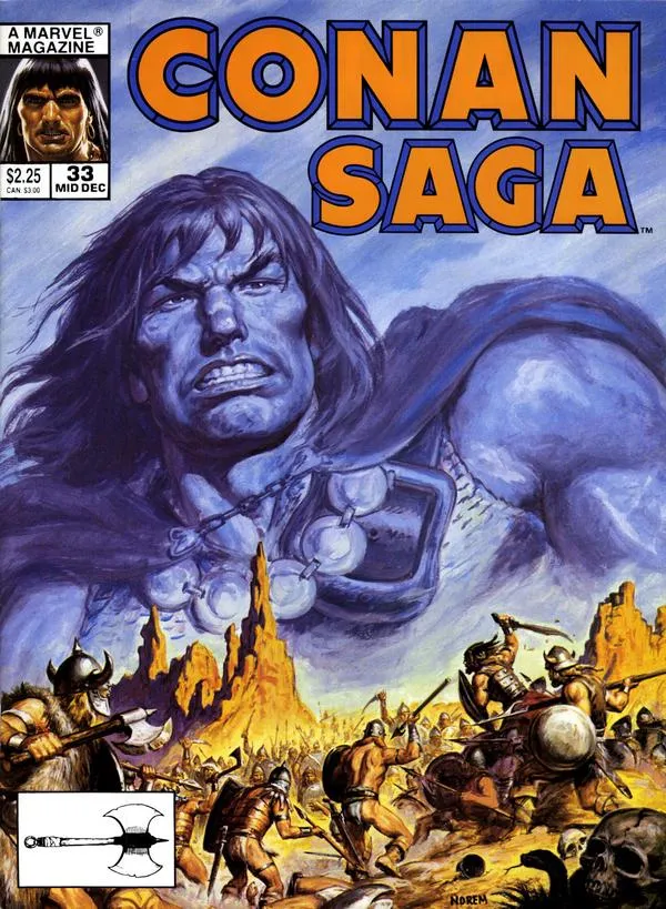 Cover of Conan Saga #33