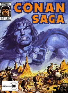 Cover of Conan Saga #33