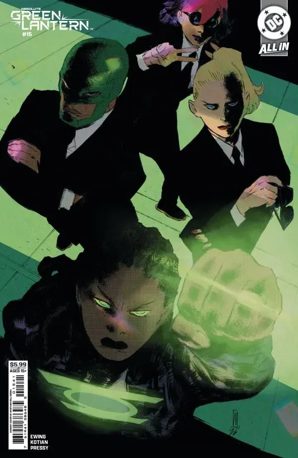 Cover of Absolute Green Lantern #15