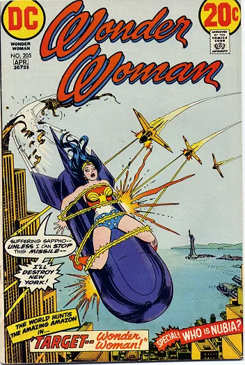 Cover of Wonder Woman #205