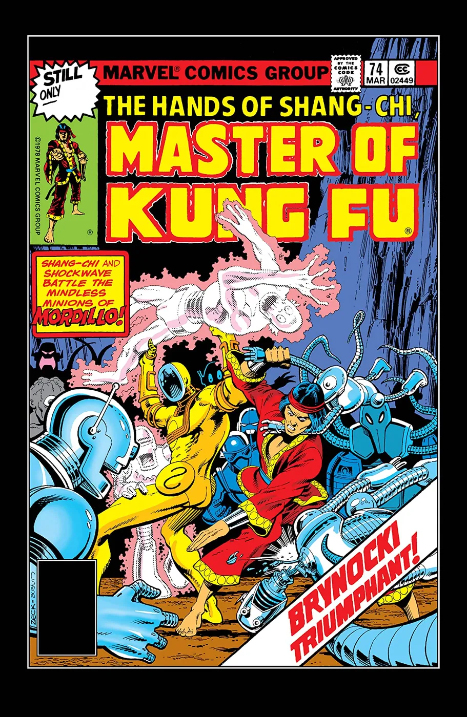 Cover of Master of Kung Fu #74