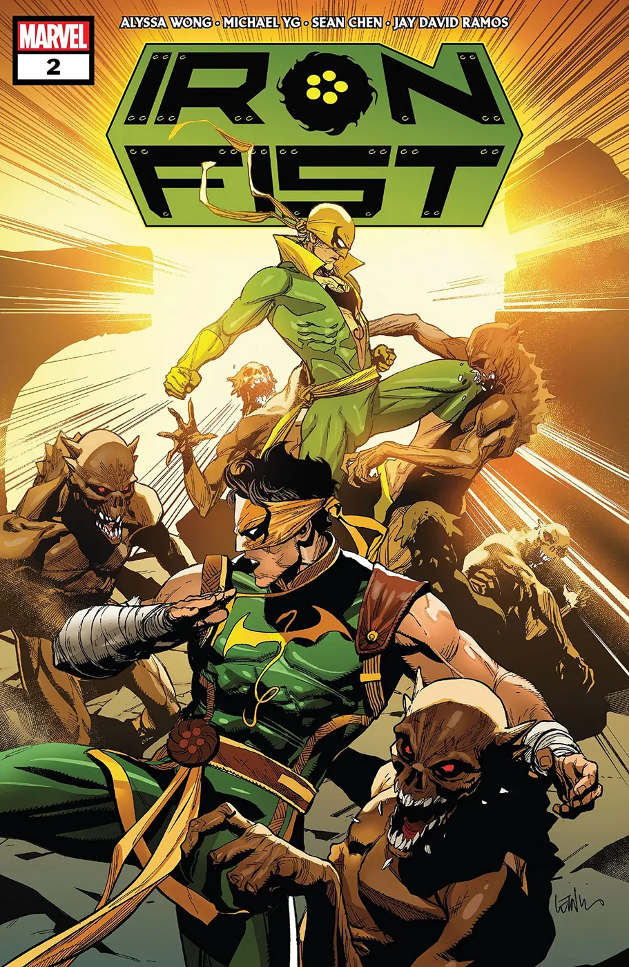 Cover of Iron Fist #2