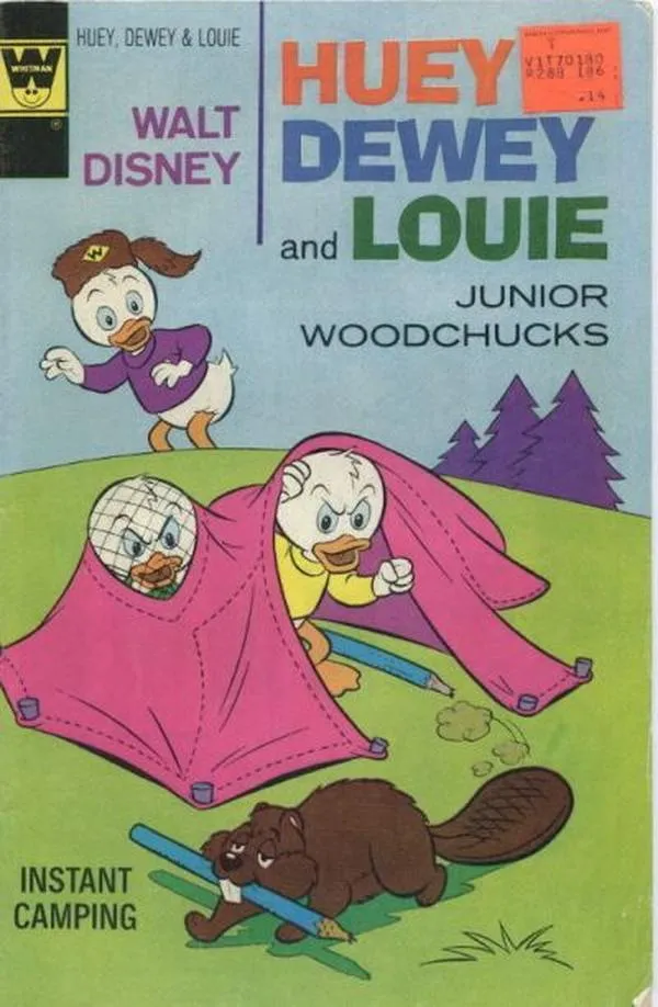 Cover of Walt Disney Huey, Dewey and Louie Junior Woodchucks #36