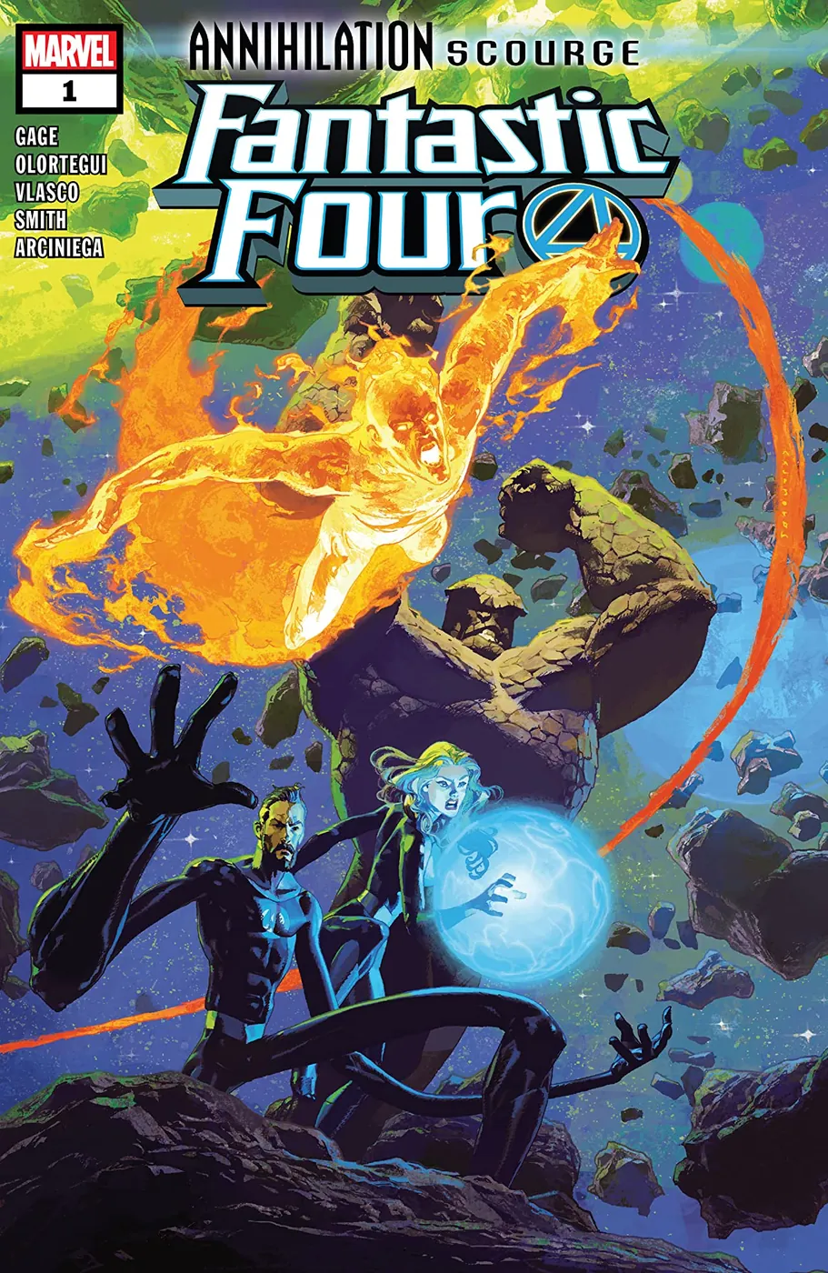 Cover of Annihilation - Scourge: Fantastic Four #1