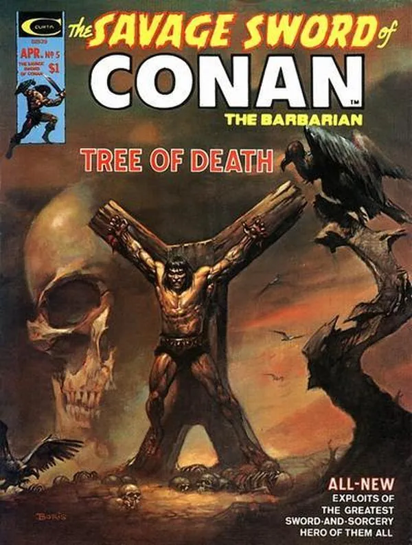 Cover of The Savage Sword of Conan #5
