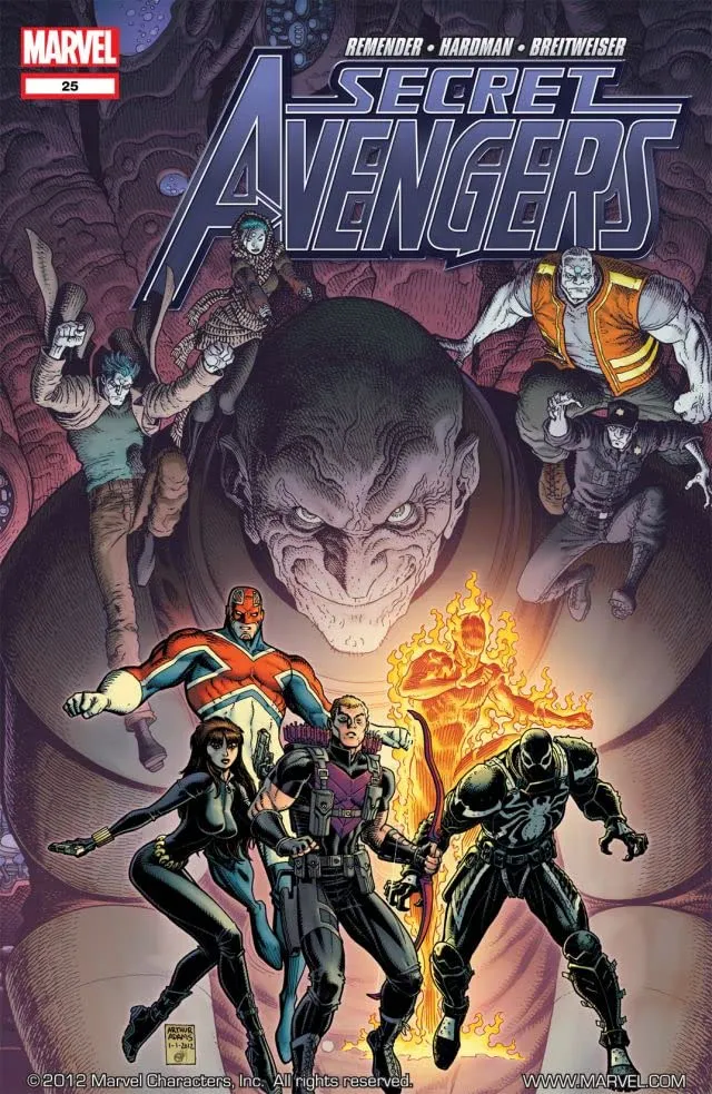 Cover of Secret Avengers #25