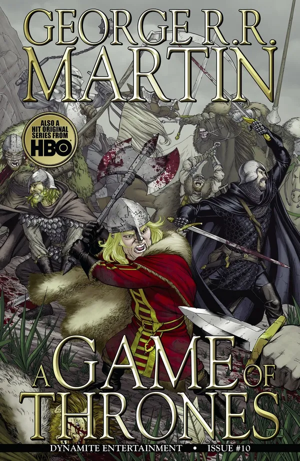 Cover of George R. R. Martin's A Game of Thrones #10
