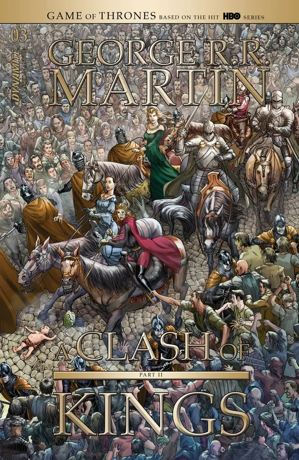 Cover of George R.R. Martin's A Clash of Kings #3