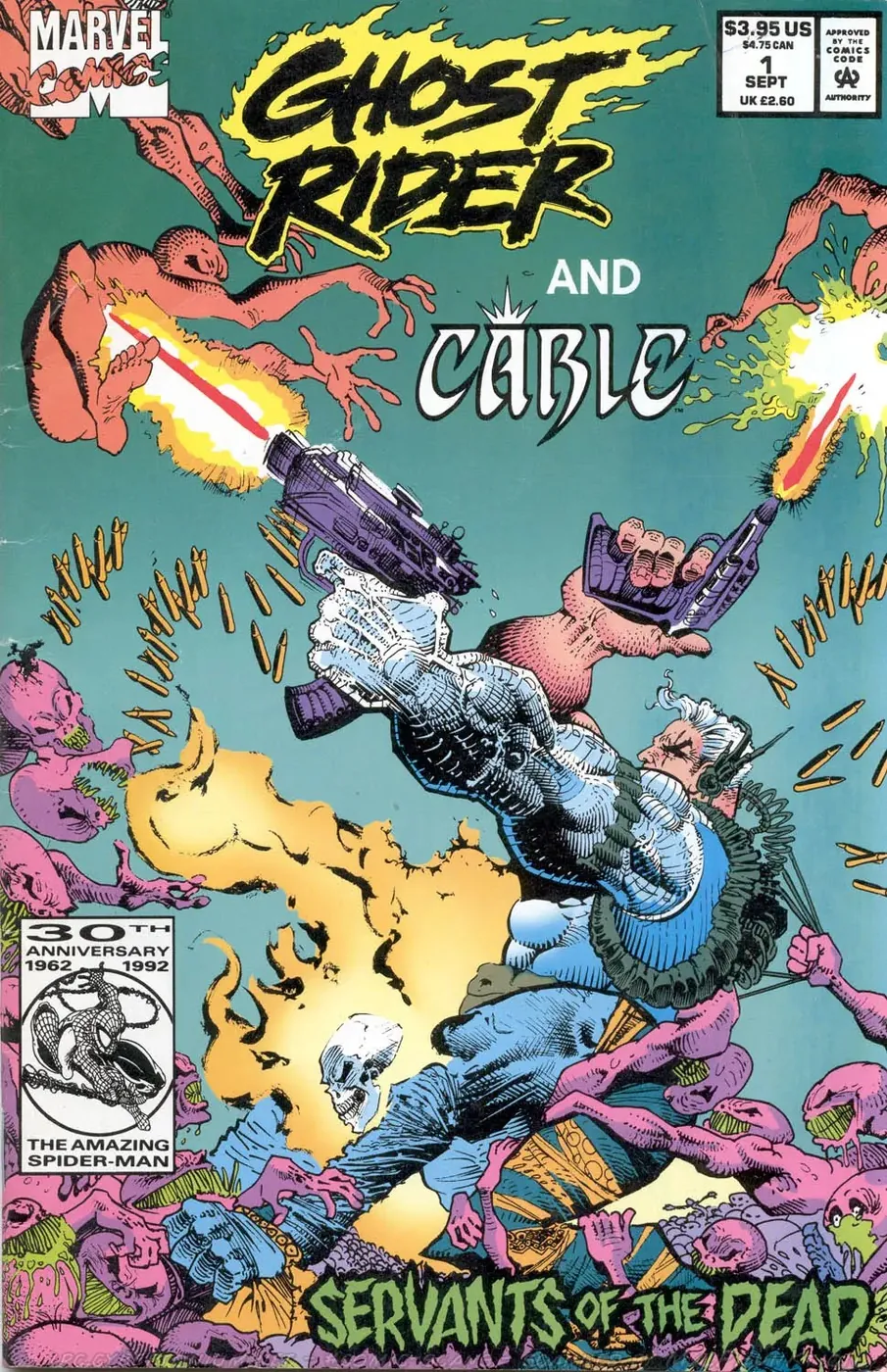Cover of Ghost Rider and Cable: Servants of the Dead #1