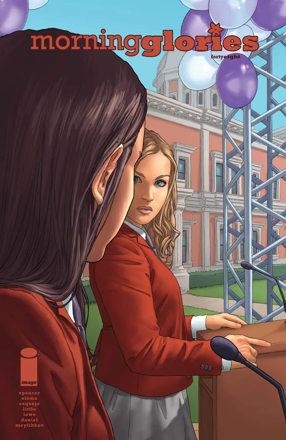 Cover of Morning Glories #48