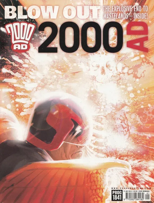 Cover of 2000 AD #1841