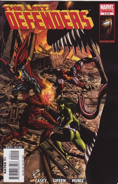 Cover of The Last Defenders #2