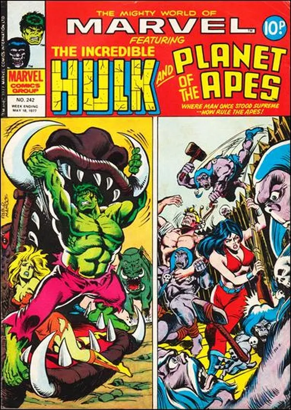 Cover of The Mighty World of Marvel #242