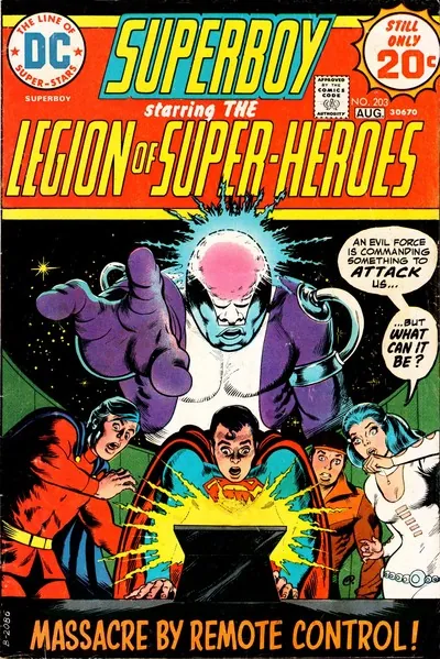 Cover of Superboy #203