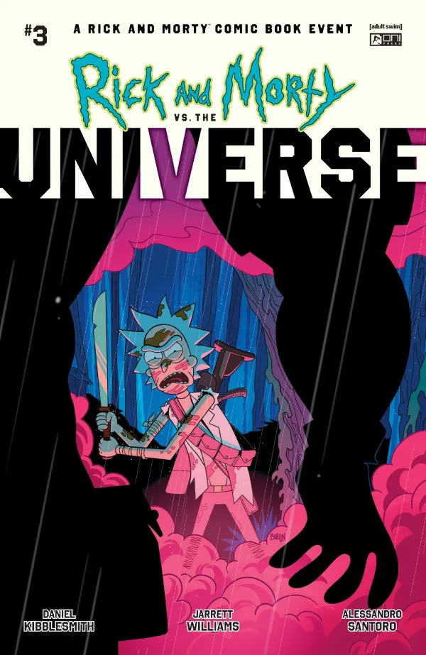 Cover of Rick and Morty vs. the Universe #3