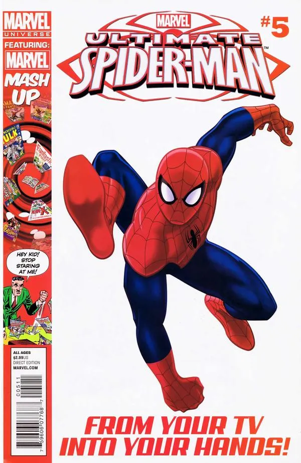 Cover of Marvel Universe Ultimate Spider-Man #5