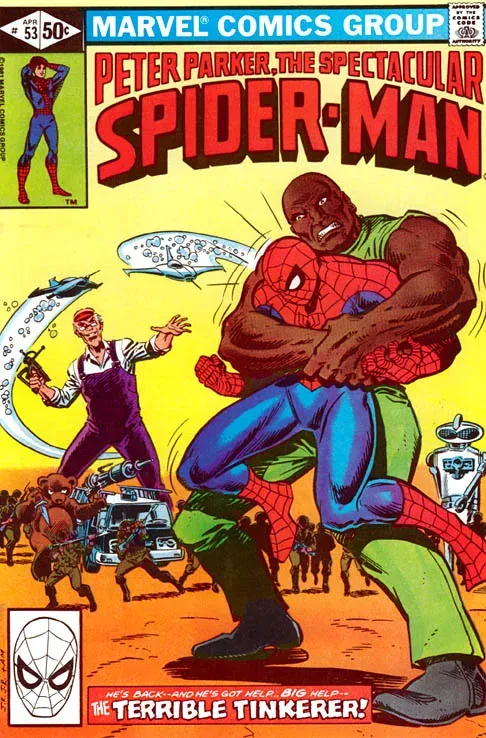 Cover of The Spectacular Spider-Man #53