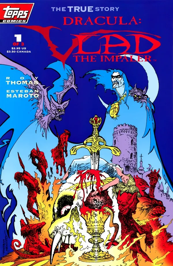 Cover of Dracula: Vlad the Impaler #1